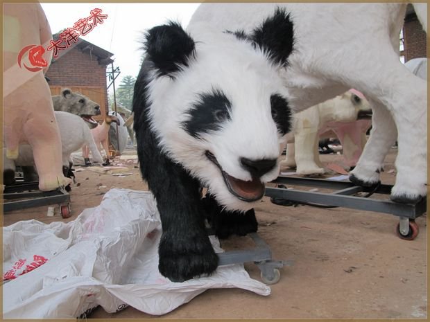 仿真恐龙造作现场-动物造作现场