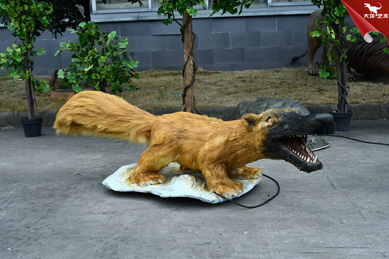 仿真动物模型，剑齿松鼠