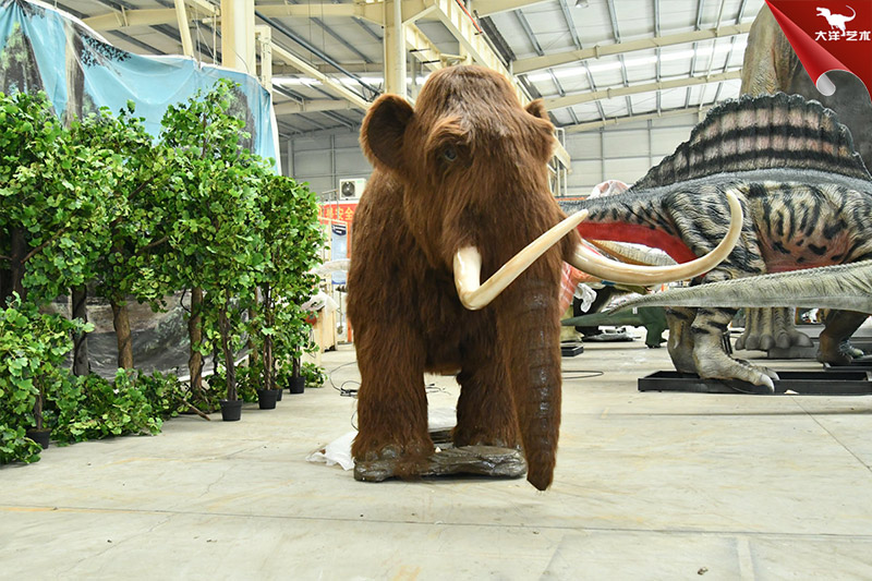 仿真猛犸象，仿真动物模型造作