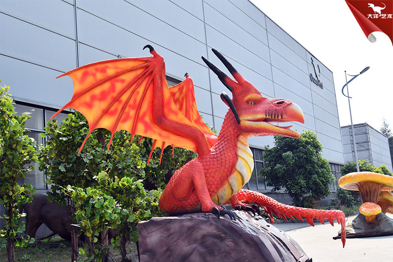 仿真火龙，仿真恐龙模型