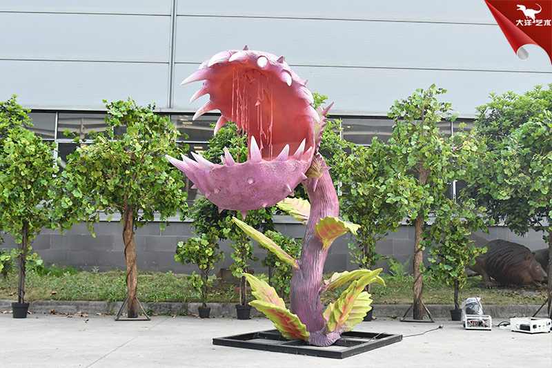 食人花，仿真植物，大型植物模型