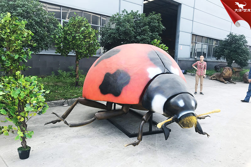 仿真瓢虫，仿真虫豸模型厂家