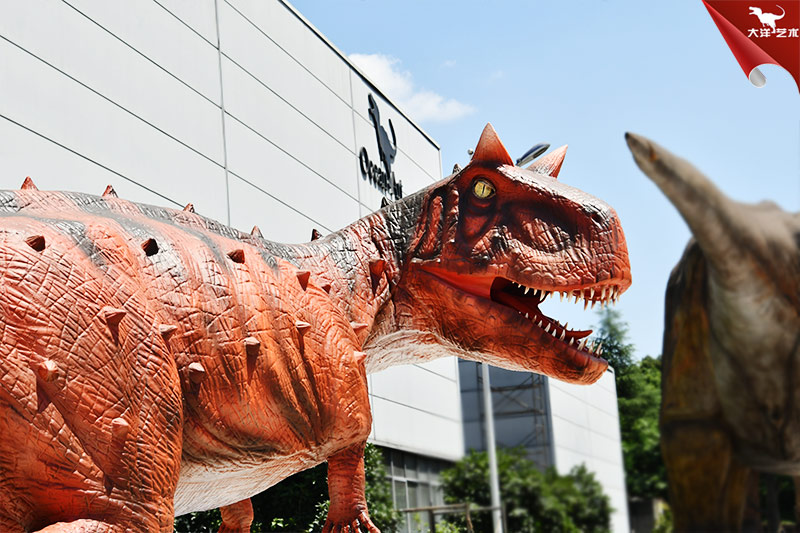 牛龙，大型仿真恐龙模型