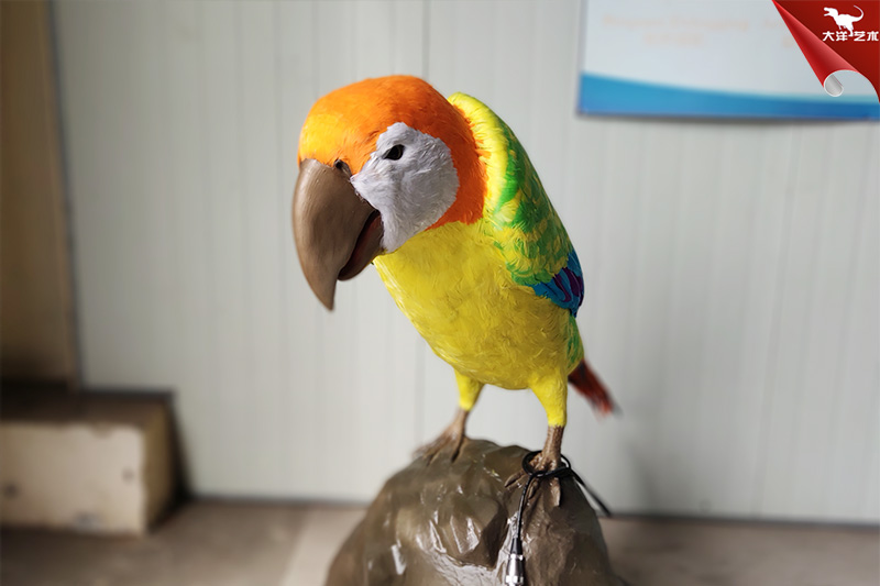 仿真鹦鹉，仿真鸟模型，仿真动物模型造作
