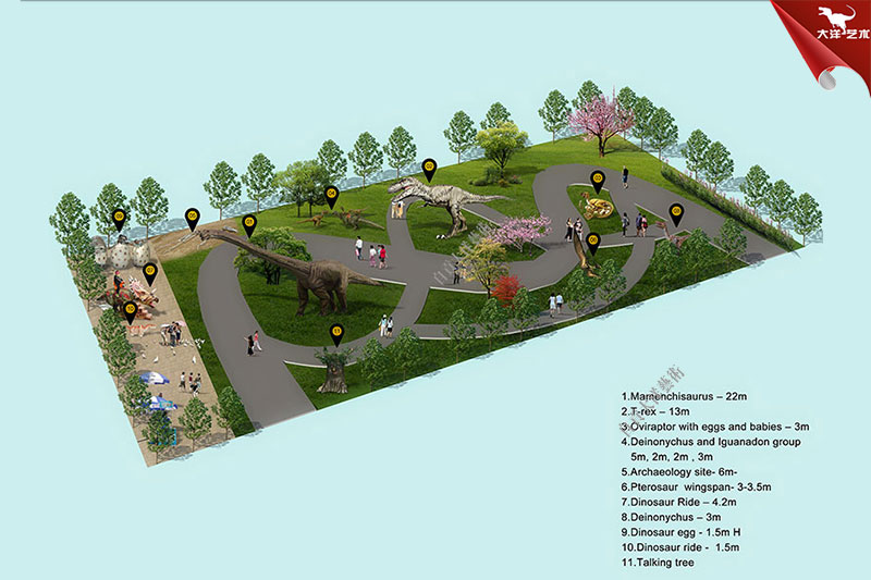 俄罗斯恐龙公园设计规划