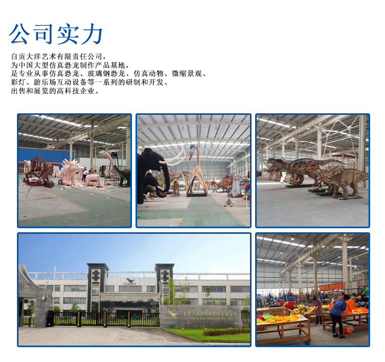 大洋恐龙服，大润发贵宾厅专业恐龙服造作厂家