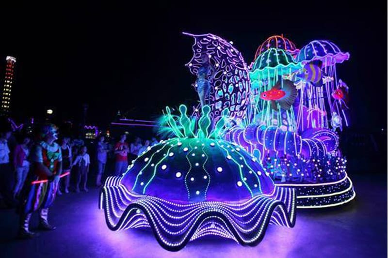 节日花灯造作设计-灯会展会-现代彩灯