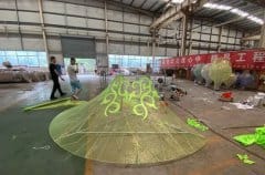 大润发贵宾厅彩灯造作灯光秀产品走出盛夏