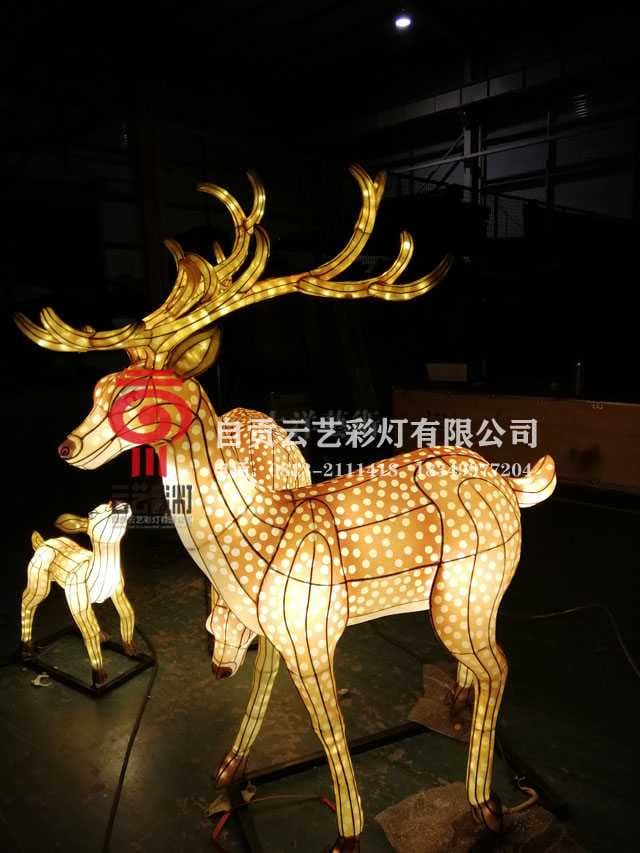 彩灯、花灯（梅花鹿）