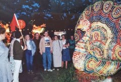 自贡灯会传统彩灯技艺 “变废为宝”造作药瓶彩灯